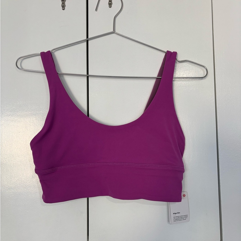 Lululemon Athletica Magenta Sports Bra